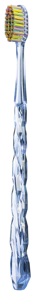 Зубная щетка Montcarotte Эдгар Мане, мягкая, голубой, диаметр щетинок 0.15 мм