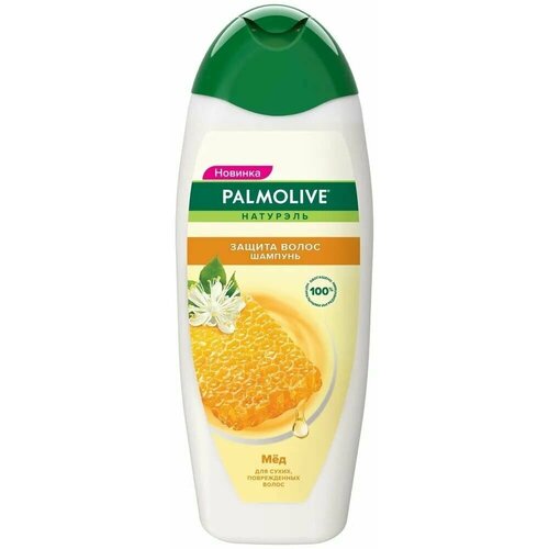 Palmolive Натурэль Шампунь защита волос с экстрактом мёда для сухих повреждённых волос, 450 мл