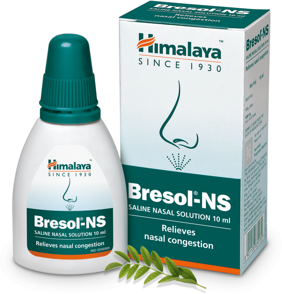 Капли Himalaya Herbals Bresol-NS, 10 г, 10 мл
