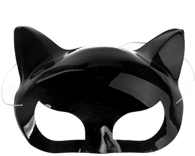 Карнавальная маска Страна Карнавалия "Пантера", набор 6 шт, на резинке