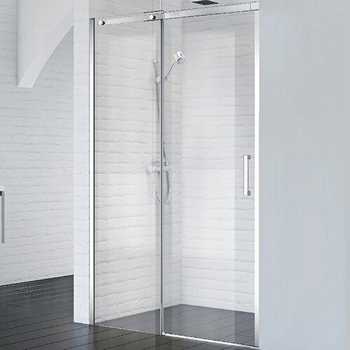 душевая дверь в нишу belbagno acqua bf 1 acqua bf 1 140 c cr Душевая дверь BelBagno Acqua 140 ACQUA-BF-1-140-C-Cr профиль хром стекло прозрачное