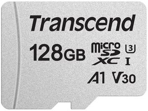Карта памяти Transcend MicroSD 128GB UHS-I U1 | TS128GUSD300S-A