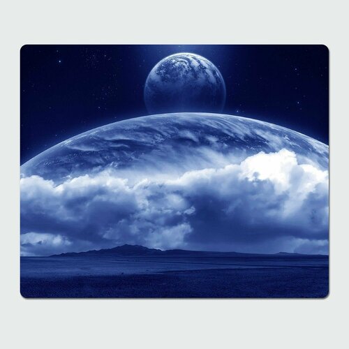 Коврик для компьютерной мышки Rocket - Космос, 23x19 см