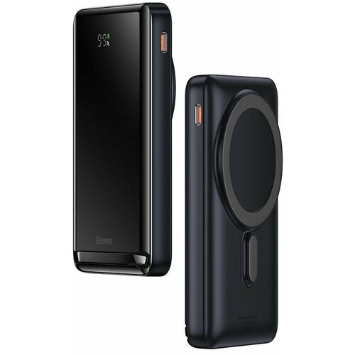 Внешний магнитный беспроводной MagSafe аккумулятор BASEUS Magnetic 10000 mAh 20W с кабелем Type-C to Type-C 50 см Rose 375000₽