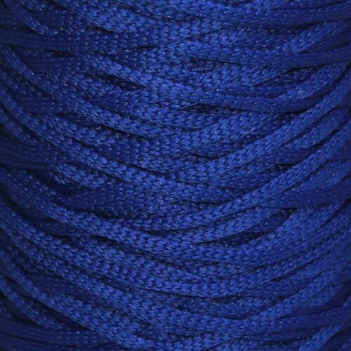 Полиэфирный шнур ПЭШ4 сапфир Арт.486 Состав 100% Полиэфир Производитель КнитКорд Вес мотка 400 Длина 200 Диаметр 4