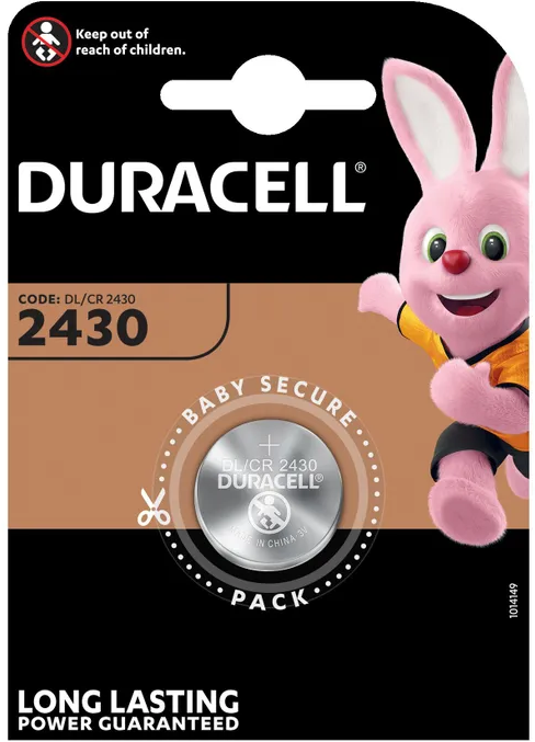 Батарейка DURACELL CR2430 BL1