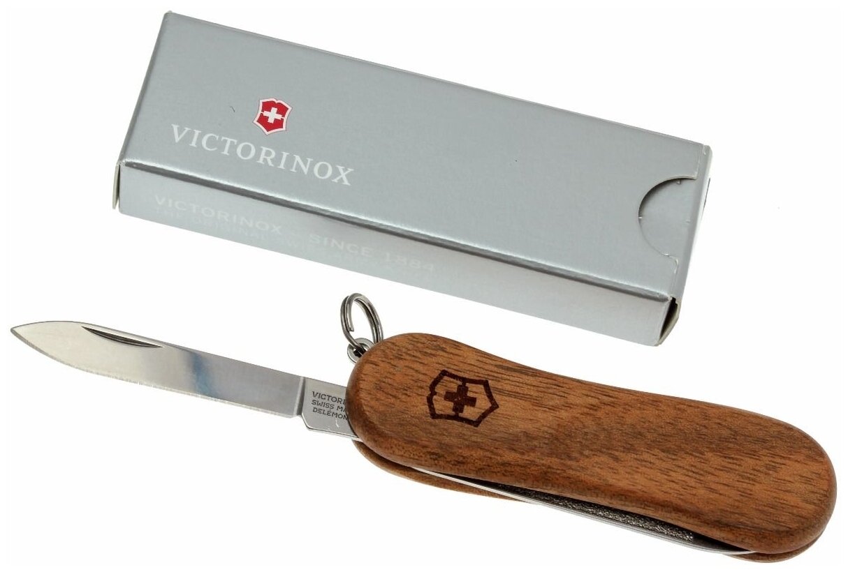 Нож перочинный Victorinox EvoWood (0.6421.63) 65мм 5функций дерево - фото №3