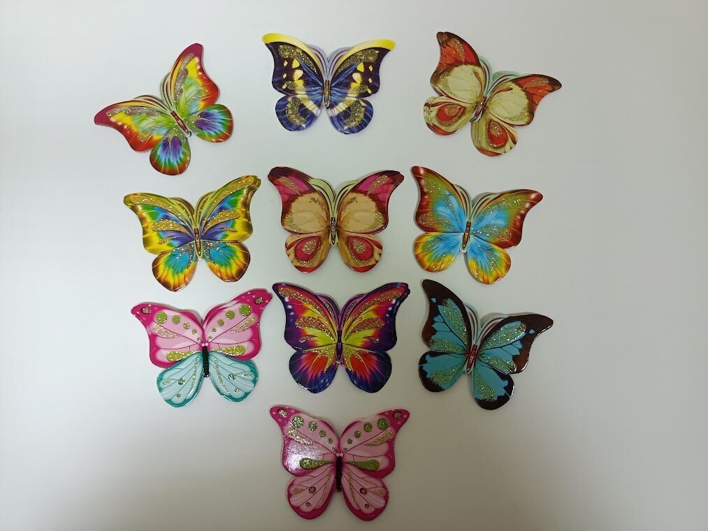 Набор№5СР бабочки (набор 10 видов по 4 шт.)