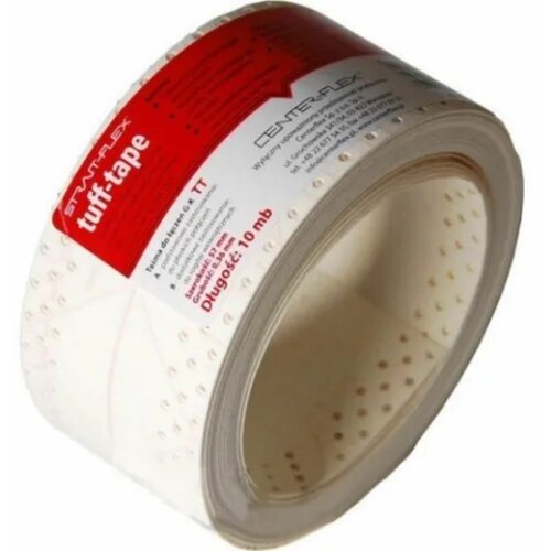 Влагоустойчивая углоформирующая армирующая лента Tuff-Tape Strait Flex, 20 м в рулоне