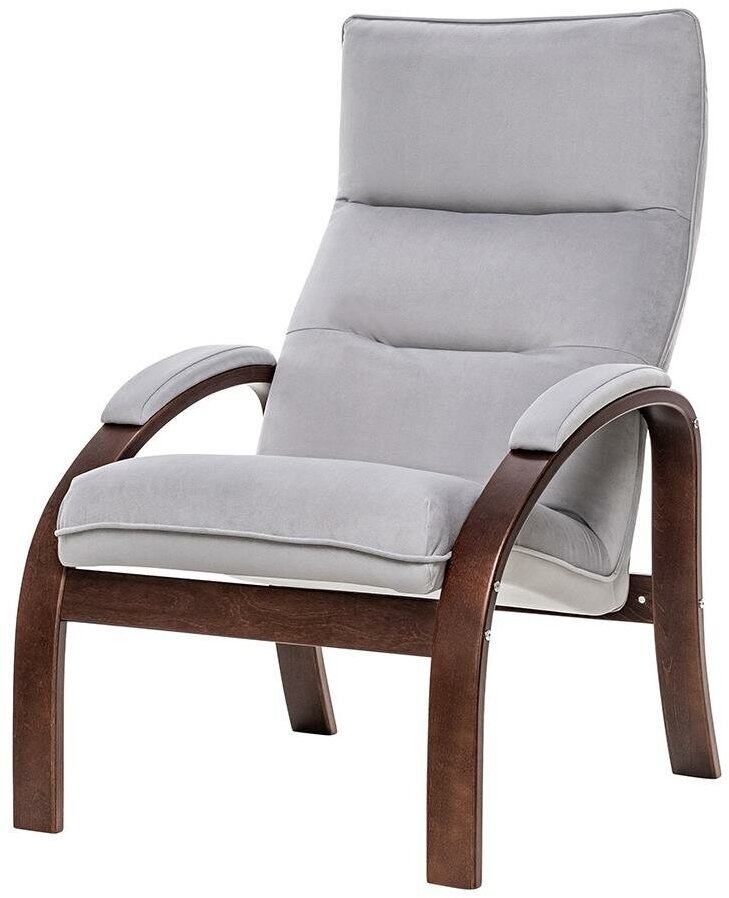 Кресло SCANDICA Скаген,67,5х111х74 см, цвет светло-серый