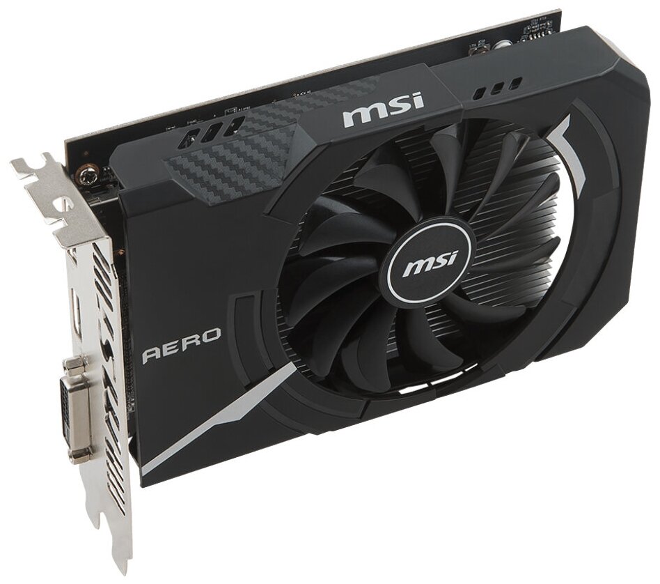 Видеокарта MSI Radeon RX 550 Radeon RX 550 AERO ITX 4G OC PCI-E 4096Mb GDDR5 128 Bit Retail RX 550 A