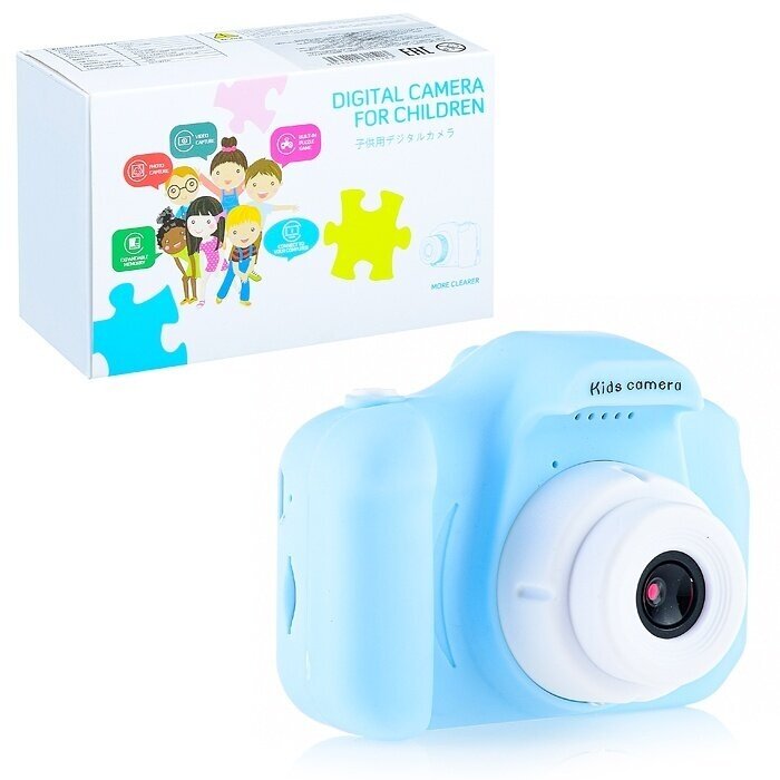 Фотоаппарат детский Oubaoloon цифровой, на аккумуляторе, слот для карты памяти (XA480P)