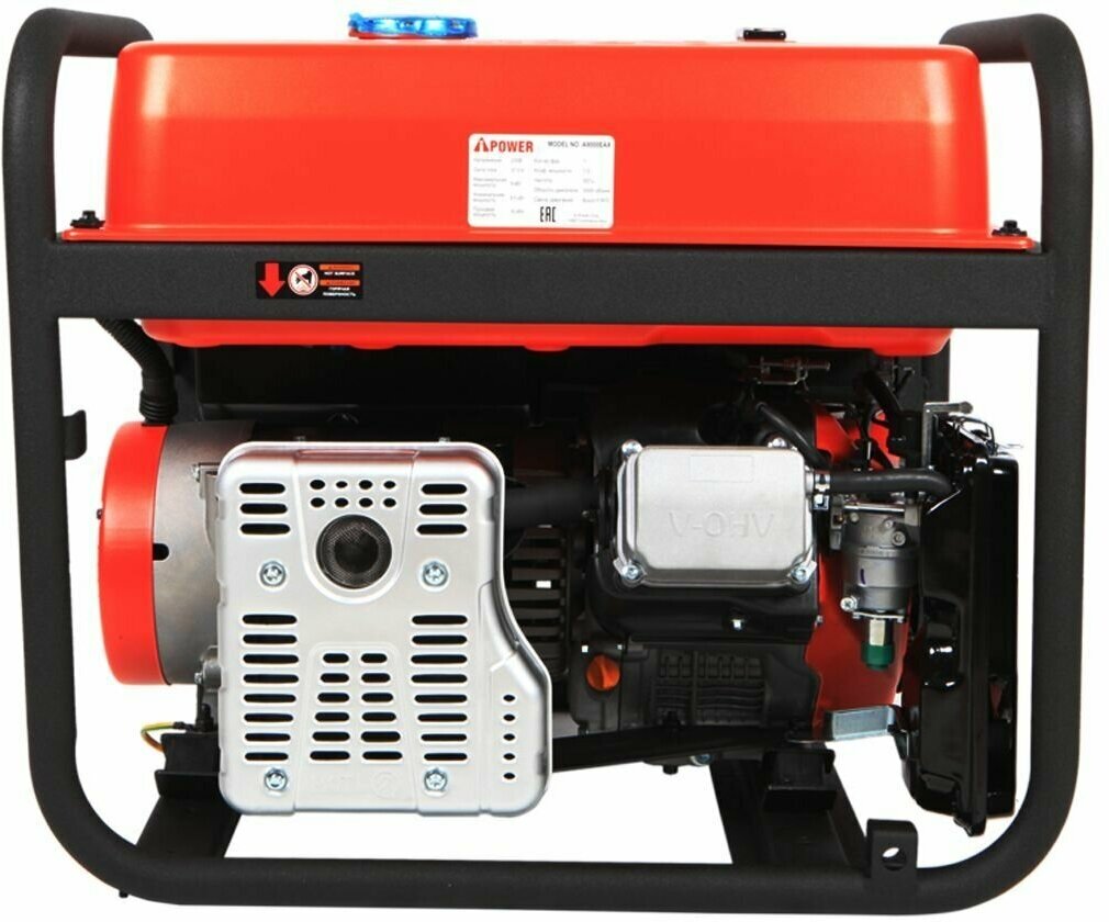 Комплект Бензиновый генератор A-iPower A9000EAX (9 кВт) + Блок АВР 230 В - фотография № 6