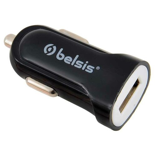 фото Belsis автомобильное зарядное устройство belsis 1 usb 1a черный bs1306