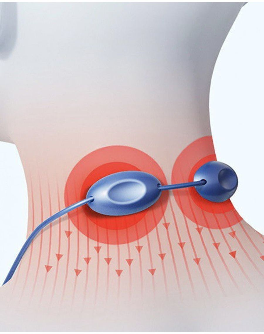 Электрический импульсный умный кулон массажер - фотография № 5