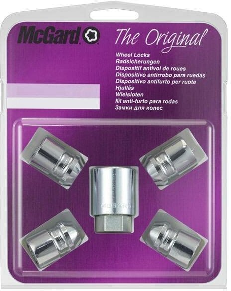 Гайки-секретки McGard 24157SU M12x1.5 L32.5 S19mm конус без кольца один ключ