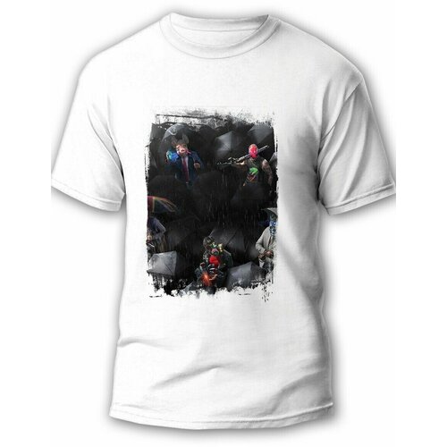 фото Футболка, размер m, белый будь на стиле