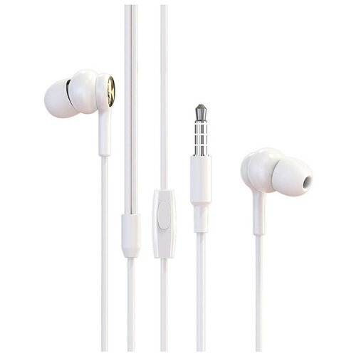 Наушники Borofone BM12 mini jack 35 mm white 380₽