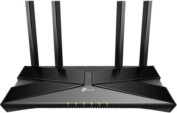 Wi-Fi роутер TP-LINK Archer AX53 802.11ax 2400Mbps 2.4 ГГц 5 ГГц 4xLAN LAN черный