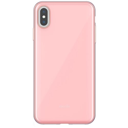 фото Чехол-накладка moshi iglaze для apple iphone xs max нежный розовый