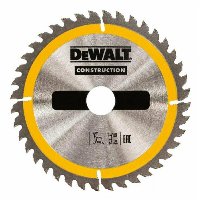 Пильный диск DeWALT Construction DT1934-QZ 165х20 мм - фотография № 5