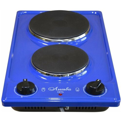 Лысьва Плитка электрическая 2 конфорочная настольная 22кв синяя 736500₽