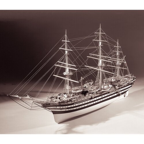 Чертежи корабля Amerigo Vespucci от Mantua (Италия), М.1:84