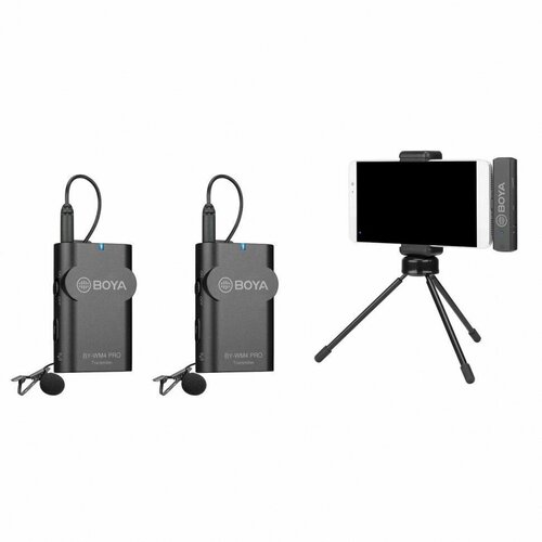 Boya BY-WM4 PRO-K4 Беспроводной микрофон для устройств Apple 1349000₽