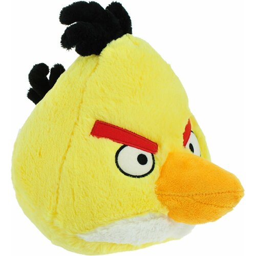 Мягкая игрушка Angry Birds, желтая птица, 21 см детская душистая вода angry birds lemon chuck 50 мл