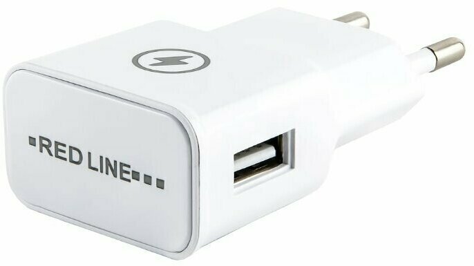 Сетевое зарядное устройство Red Line NT-1A 1 USB белый - фото №8
