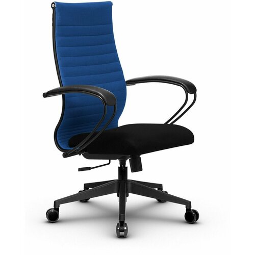 Кресло компьютерное МЕТТА-19(MPRU)/подл.130/осн.002 Синий