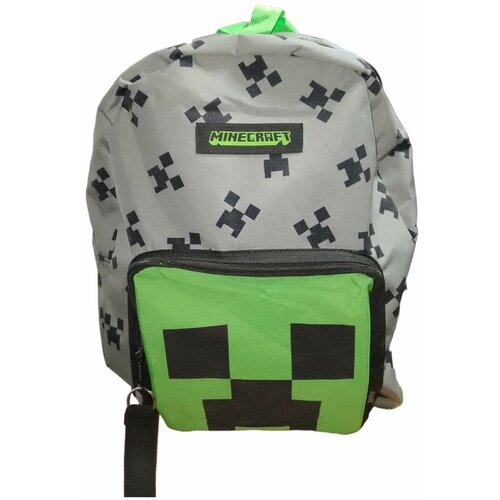 Рюкзак Minecraft / Майнкрафт рюкзак серый с эндерменом из майнкрафт minecraft