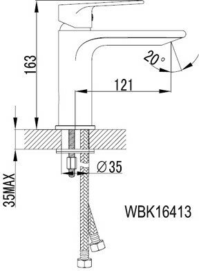 Смеситель для раковины Iddis Edifice EDISB00i01 хром