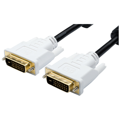 Кабель Atcom DVI - DVI (AT8057), 1.8 м, черный кабель atcom dvi dvi at8057 черный