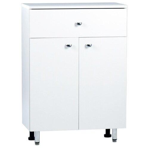 Тумба ALTERNA Вега 5001 ШхГхВ 50х303х854 см цвет белый 8746₽