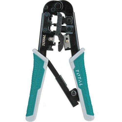 Кримпер для обжима разъемов TOTAL TMPCN5468R 200мм 10-45 разъем 830₽