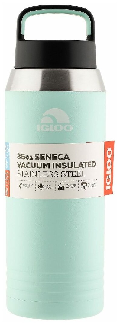 Термос IGLOO SENECA GRWLR, 36 OZ /SFOAM 1л мятный