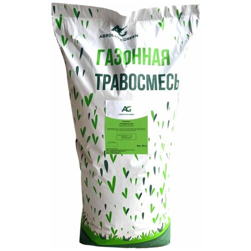 Газонная травосмесь Absolute Green Универсальная, 20 кг (367)