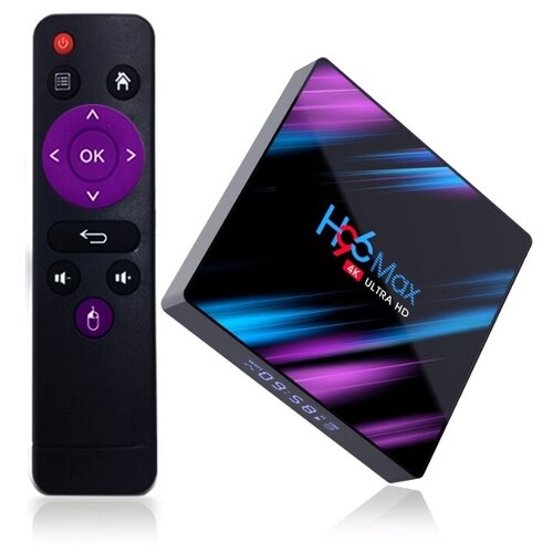 фото Смарт тв приставка android tv box vontar h96 max 4/64gb