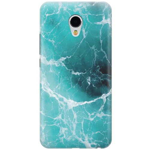 фото Cиликоновый чехол на meizu mx6 / мейзу мх6 с принтом "лазурный океан" gosso