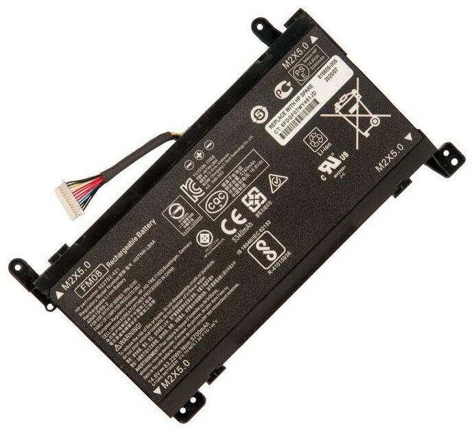 Аккумулятор для ноутбука HP 17-AN 16pin (14.6V, 5700mAh). PN: FM08, 922753-421, 922977-855, HSTNN-LB8B