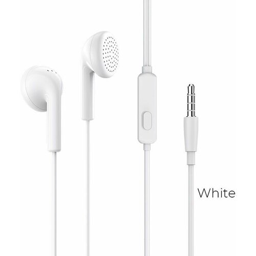 Проводные наушники 35 Borofone BM40 белые 390₽