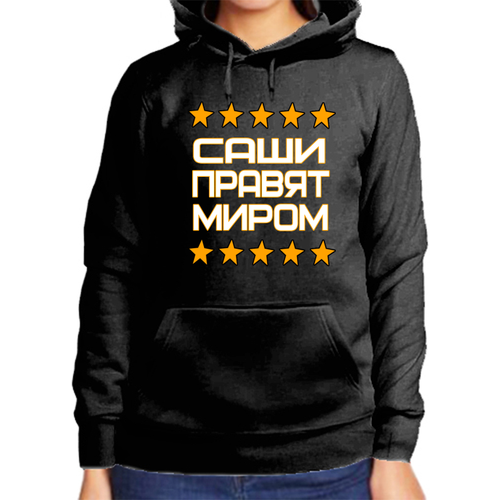 Худи , силуэт свободный, средней длины, размер L, белый