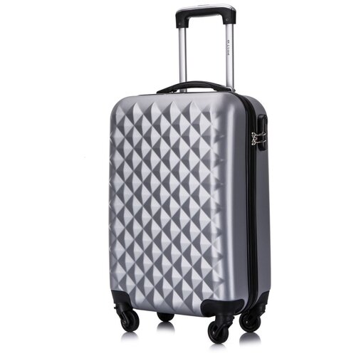 фото Чемодан l'case phatthaya gray (серый) s (22*37*60) 45л
