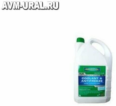 RAVENOL 141014300501999 Антифриз Ravenol зеленый HJC Cold climate (-60°) 5 кг