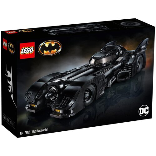 фото Конструктор lego dc super heroes 76139 1989 batmobile