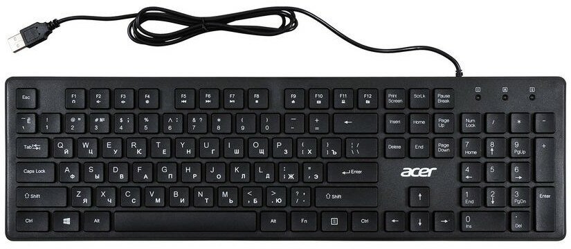 Acer OKW020 ZL. KBDEE.001 keyboard USB slim black
