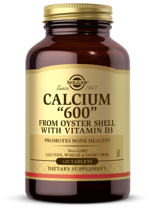 Calcium "600" from Oyster Shell with Vitamin D3 таб., 200 г, 120 шт.