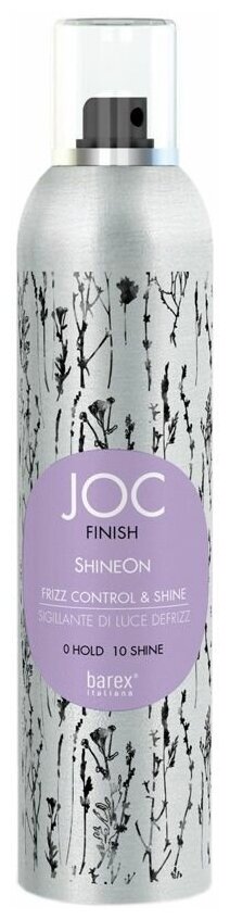 Barex Joc Style Спрей-блеск для волос Finish Shineon, 350 г, 300 мл