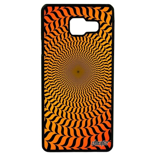 фото Чехол на смартфон samsung galaxy a3 2016, "иллюзия круга" движение illusion utaupia